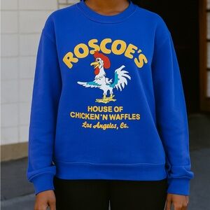 NWT Madhappy Roscoe’s House of Chicken 'N Waffles Crewneck Sweatshirt Size Small